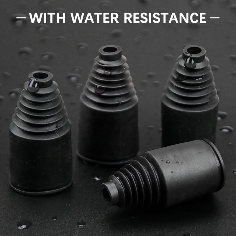 FLMLF RC Axle Boot 4PCS Quality Plastic 23 x 47mm Shock Boot Black Half-Shaft Dust Cover for 1:5 RC Remote Car Hpi Baja Rovan King Motor 5B 5T 5SC - Image 5